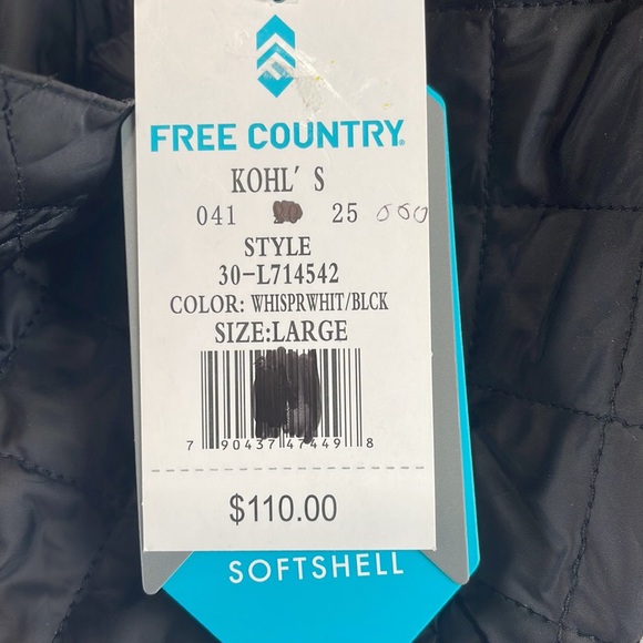 Free Country rain jacket size L - Picture 5 of 6